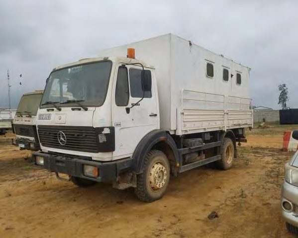 Camion Mercedes 1017 atelier mécanique tout équipé