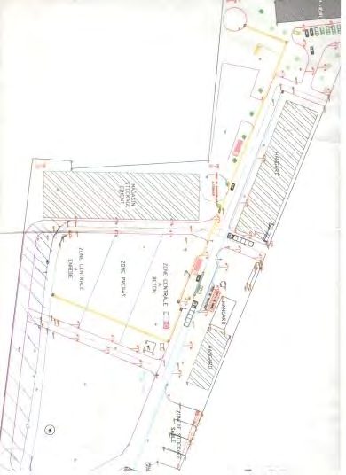Plan de masse de la base